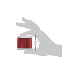 Náhradná filtračná vložka olejového filtra HifloFiltro HF971, čierna, číslo 1 2