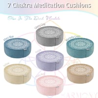Hihealer Meditációs Párna Bársony Huzattal és Memory Foam-mal - Kényelmes Jóga Ülőpárna Hajdinahéj Töltettel, Narancs, 40x40x13 cm 8