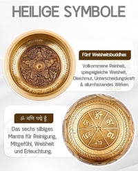 Hihealer Tibeti Hangtál Szett 12cm Bronz Kézműves Meditációs Tál Kalapáccsal Párnával Jóga Csakra Gyógyítás Ajándék Dobozzal 2