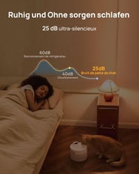 Hiigge bežična fontana za mačke s aplikacijom – baterija od 96 dana – pametna fontana za mačke 9