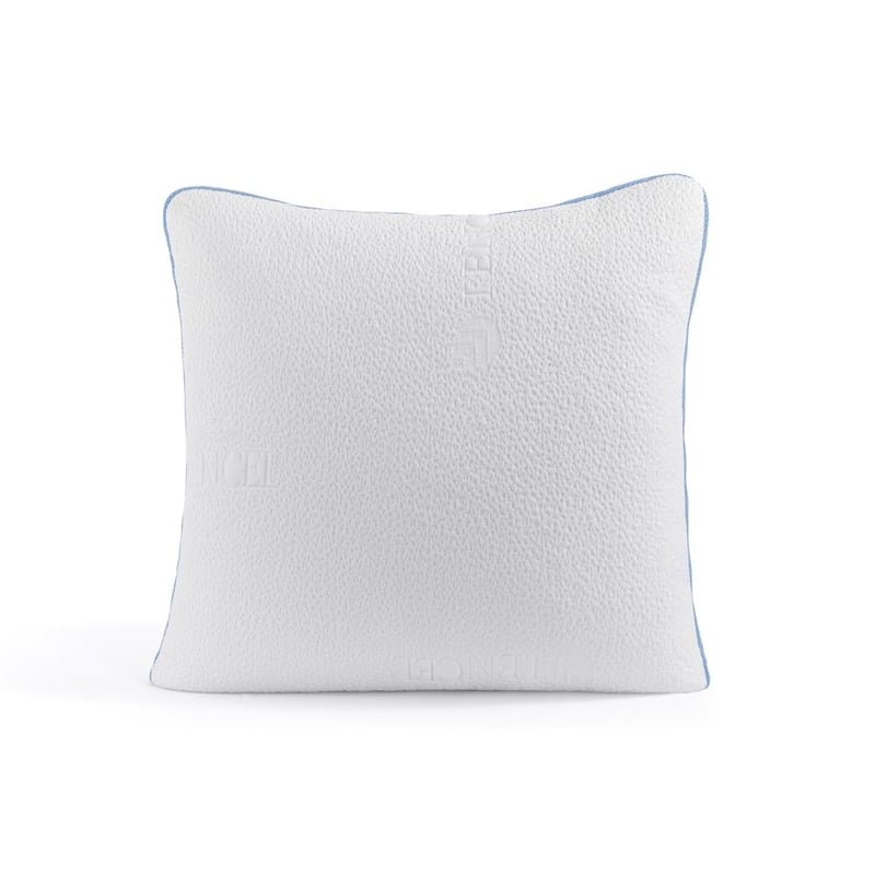 Hiimgo Memory Foam Pelyhes Párna 80x80 cm, 1 db - Ortopéd Fejpárna Memóriahab Pelyhekkel