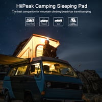 HiiPeak Önfelfújó Kempingmatrac 120x200cm Pároknak Párnával 7