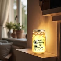 Hiipeefeel LED svetlo vo fľaši, darček na pamiatku pre pozostalých – dekorácia na hrob, spomienkový darček, darček na vyjadrenie sústrasti, útecha pre pozostalých 6