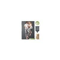 HIKENTURE Dvojlôžkový kempingový matrac s hodnotou R 6.2 - 8 cm hrubý nafukovací matrac 140x200 cm, 4-sezónny turistický matrac na kempovanie, turistiku 1