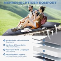 HIKENTURE önfelfújó kemping matrac elektromos pumpával 8cm vastag 5