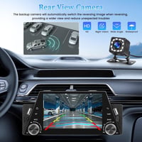 Hikity 5" Autórádió 1DIN Wireless CarPlay Android Érintőképernyős Bluetooth 5