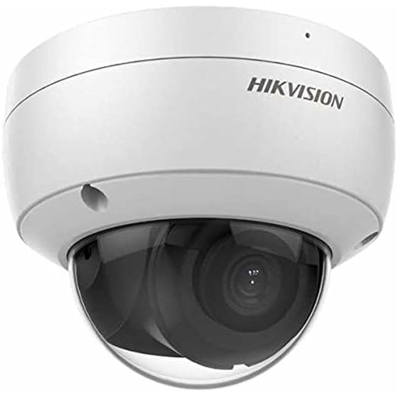 Hikvision Mini Dome IP bezpečnostná kamera 8MP, IR 30m, fixný objektív, AcuSense, WDR 120dB, IP67, IK10, 12VDC/PoE, biela
