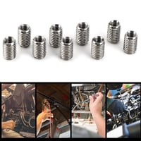 Hililand M4 x 0.7 mm - M6 x 1 mm Rozsdamentes Acél Menetes Szűkítő Anya Számítógépekhez, Lámpákhoz és Gépekhez - 10 db Csomag 5