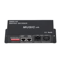 Hilitand DMX 512 LED dekóder vezérlő 4 csatornás RGBW szalaghoz - 12-24V, 8A/csatorna 2