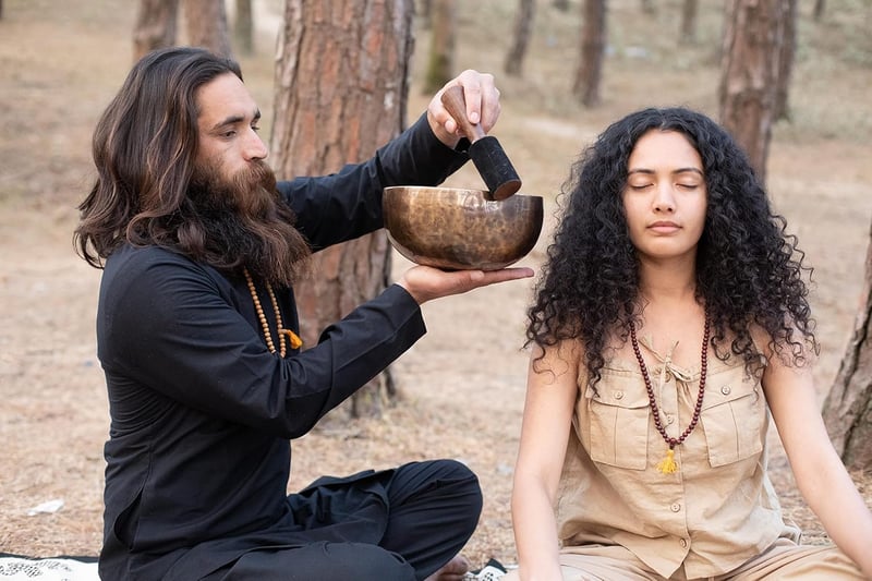Himalayan Bazaar 9" Tibeti Éneklő Tál Szett - Gyógyító Chakra Meditáció Jóga