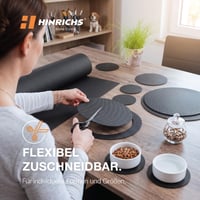 Protišmyková gumová rohož do auta Hinrichs 120x100 cm – strihateľná rohož do kufra, vodeodolná podložka na zachytávanie nečistôt pod prepravku pre psa 8