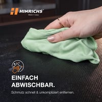 Protišmyková gumová rohož do auta Hinrichs 120x100 cm – strihateľná rohož do kufra, vodeodolná podložka na zachytávanie nečistôt pod prepravku pre psa 3