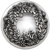 Hion fém gyertyafedél egyenletes olvadáshoz, több stílusban, karácsonyi dekoráció - Bessere Qualität, Silver --- Pine Cone 1