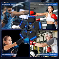 Hiseeyo Premium Bluetooth Boxzás Gép LED Kijelzővel és Boxkesztyűvel 5