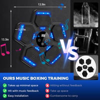 Hiseeyo Premium Bluetooth Boxzás Gép LED Kijelzővel és Boxkesztyűvel 3