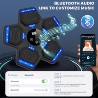 Hiseeyo Premium Bluetooth Boxzás Gép LED Kijelzővel és Boxkesztyűvel 2