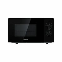 Mikrovlnná rúra Hisense H20MOBP1G s grilom, 20 l, 700 W, keramický povrch, 5 úrovní, časovač, čierna 1
