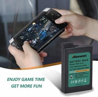 Hisewen 1500 mAh 3.6V Csere Akkumulátor Sony PSP 2000 3000 Slim Konzolhoz - Lithium Ion Újratölthető Elem PSP-S110 6