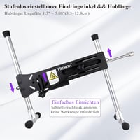 HISMITH Premium szexgép vezetékes dildo-val felnőtt intim géphez 5