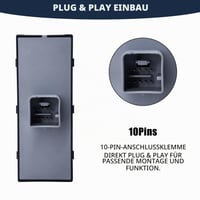 HISports Elektrický spínač sťahovania okien 1K4959857B - VW Passat B6, Golf, Jetta spínač okien na strane vodiča 3