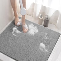 Covoraș de baie antiderapant HITSLAM 60x60 cm, covoraș cu uscare rapidă pentru cadă 1