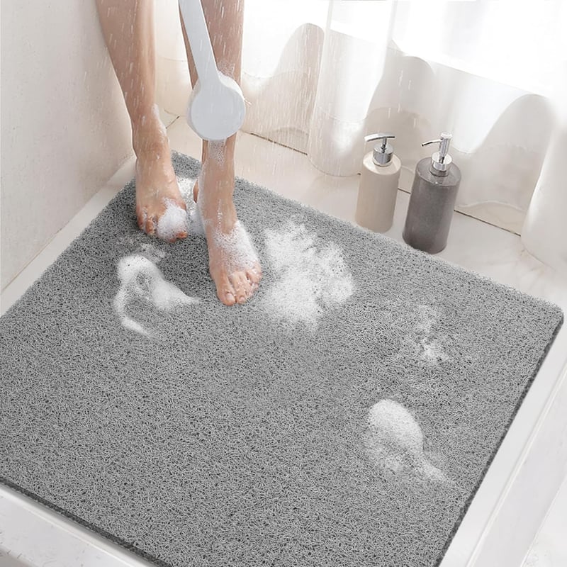 Covoraș de baie antiderapant HITSLAM 60x60 cm, covoraș cu uscare rapidă pentru cadă