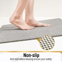 Covoraș de baie antiderapant HITSLAM 60x60 cm, covoraș cu uscare rapidă pentru cadă 2