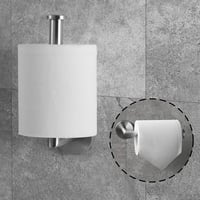 HITSLAM rozsdamentes WC papír tartó fali rögzítéshez, fürdőszoba és konyha 4