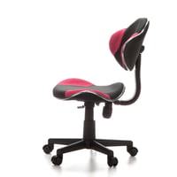 hjh OFFICE KIDDY GTI-2 dječja okretna stolica - sivo/ružičasta, ergonomska, podesiva po visini, uredska stolica za djecu i mlade 8