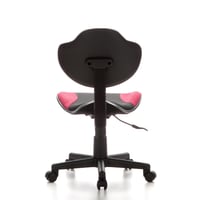 hjh OFFICE KIDDY GTI-2 dječja okretna stolica - sivo/ružičasta, ergonomska, podesiva po visini, uredska stolica za djecu i mlade 6