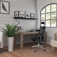 hjh OFFICE Porto MAX HIGH Ergonomikus Irodai Forgószék Szövet/Háló Fekete - GS Tanúsított, TÜV Süd Minősített Főnöki Szék 7