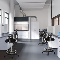 hjh OFFICE TOP WORK 108 Ergonomikus Forgószék Hálós Irodai Szék Magasságállítható - Black 3