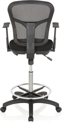 hjh OFFICE TOP WORK 108 Ergonomikus Forgószék Hálós Irodai Szék Magasságállítható - Black 7