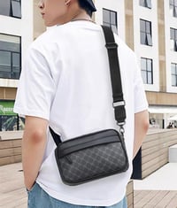 Hjkiopc Férfi Messenger Táska Vintage Crossbody Vízálló Üzleti Válltáska Utazáshoz 7