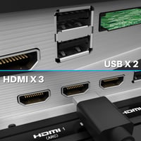 HKC H40Q1F-NS 40-palcový (100 cm) Full HD LED televízor – Triple Tuner, Dolby Audio, HDMI, USB, CI/CI+, hotelový režim 4