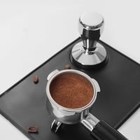 HKzzy Espresso Tamper 58 mm, nerezové utláčadlo na kávu, barista nástroj 7