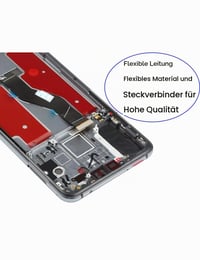 Ecran TFT LCD cu ramă pentru Huawei P20 Pro CLT-L29C HLYGZX, ecran tactil, negru 5