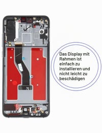 Ecran TFT LCD cu ramă pentru Huawei P20 Pro CLT-L29C HLYGZX, ecran tactil, negru 4
