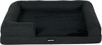 HMTOPE Ortopédikus Kutyaágy 91cm Magas Peremmel L 91 x B 68 x H 20 cm Levehető Huzattal 1