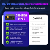 HMYC Mazda TYPE-C Wireless CarPlay Adapter MZD CONNECT 2014-2020 4