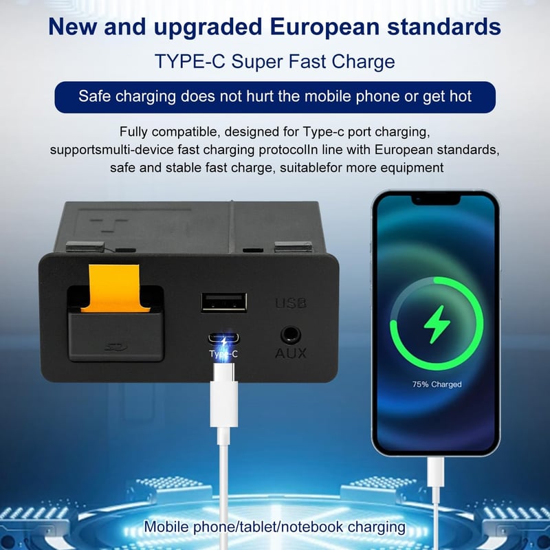 HMYC Mazda TYPE-C Wireless CarPlay Adapter MZD CONNECT 2014-2020