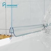 Garnitură de etanșare pentru cabină de duș HNNHOME, pentru sticlă de 4-6 mm, pentru uși drepte și curbate - 2 bucăți 10