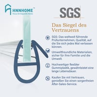 HNNHOME 870mm Zuhanyfülke Ajtó Tömítőszalag 4-6mm Üveghez 9