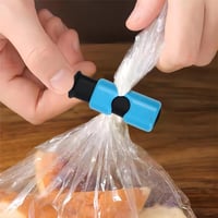 Cleme de etanșare HoaaiGo cu funcție de apăsare, set de 20 de bucăți, set de cleme din plastic pentru închiderea pungilor și a săculeților 6