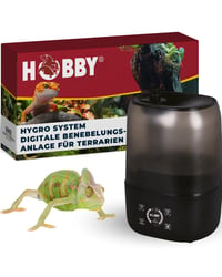 Digitálny zvlhčovač vzduchu Hobby Hygro System I pre teráriá, so 4-litrovou nádržou na vodu, hygienický a nenáročný na údržbu 1