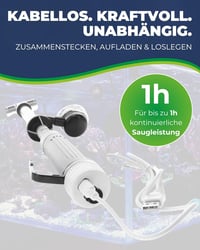 Hobby Perfektus Pro Akkumulátoros Akváriumtisztító Iszap és Szennyeződés Eltávolításához 5
