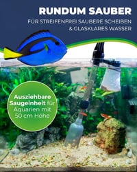 Hobby Perfektus Pro Akkumulátoros Akváriumtisztító Iszap és Szennyeződés Eltávolításához 3