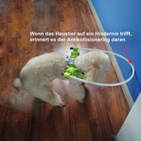 HobeyHove Vakvezető Kutyahám - Védőgyűrűs Biztonsági Nyakörv Látássérült Kutyáknak, Fej és Arc Védelem, Mozgást Segítő Eszköz Vak Háziállato 7
