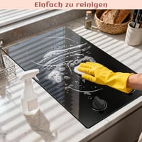 Hobsir 2 zónás üvegkerámia főzőlap 3000W infravörös fűtéssel, mobil vagy beépíthető 6