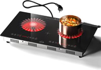 Hobsir hob Üvegkerámia Főzőlap 2 Égővel 3200W Beépíthető Asztalra Szerelhető - 60CM-602SGB1 1